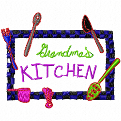 Kitchen And Tools Equipment Embroidery Design 5 Kitchen And Tools Equipment Embroidery Design 5